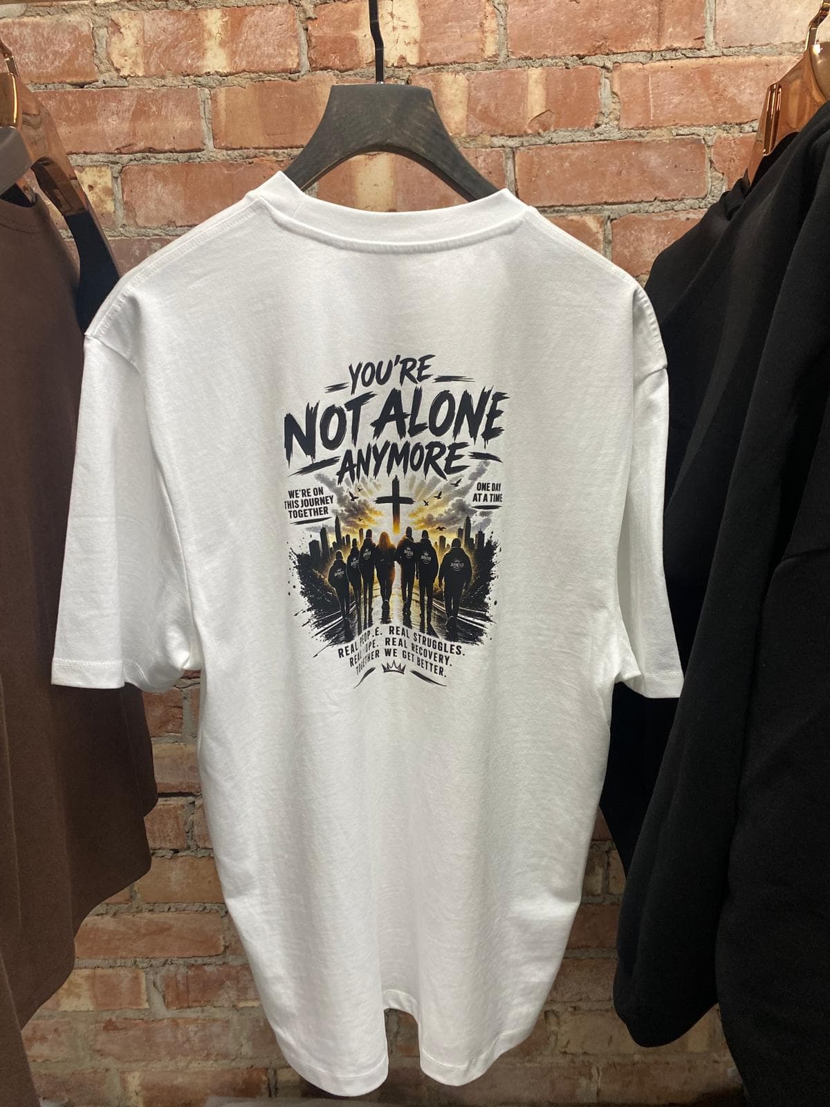 You're Not Alone Anymore in White